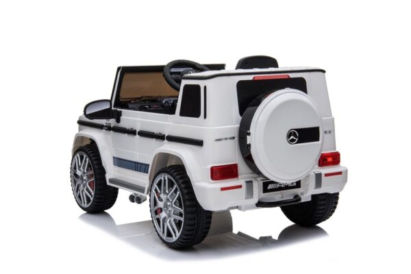 Mercedes G-Klasse G63 Kinder Elektroauto SUV Geländewagen Weiß - Image 3