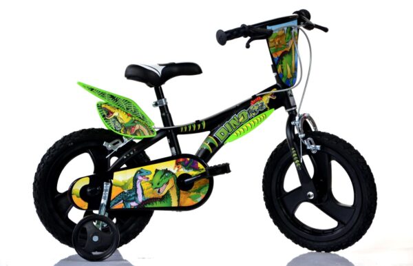 T-Rex Kinderfahrrad 16 Zoll für Jungen – TÜV geprüft Dinosaurier Design