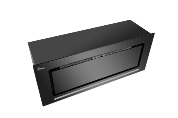 Gurari GCH D E 217 BL.70 Dunstabzugshaube 70 cm Schwarzglas 1000m³/h - Image 5
