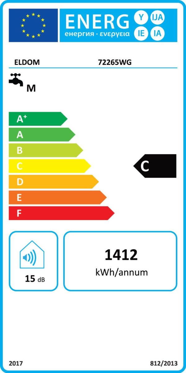 Druckfester Warmwasserspeicher 80L Boiler Warmwasserbereiter Eldom Style - Image 3