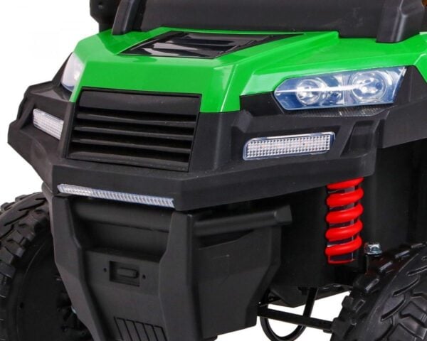 Dreiachs Kipper XXL 24V 800W – Grünes Kinder Elektroauto für Spaß und Abenteuer - Image 1