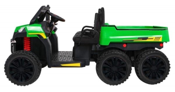 Dreiachs Kipper XXL 24V 800W – Grünes Kinder Elektroauto für Spaß und Abenteuer - Image 4