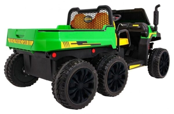 Dreiachs Kipper XXL 24V 800W – Grünes Kinder Elektroauto für Spaß und Abenteuer - Image 10