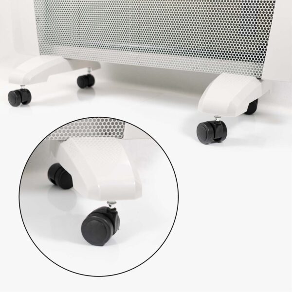 Mauk 1500W Wärmewellenheizung - Elektroheizer mit 360° Heizstrahler - Image 5