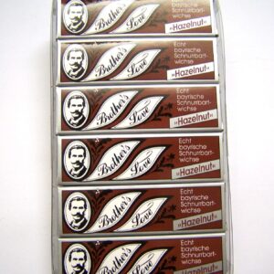 Bartwichse Brother's Love 6 x 10 ml - Bayrische Haselnuss Braun
