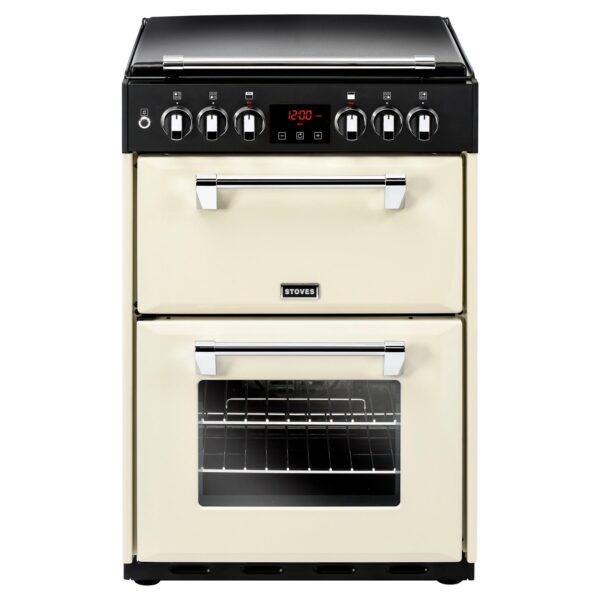 Richmond 600 DF EU Gas Elektro Standherd 60 cm Creme Range Cooker - Image 2