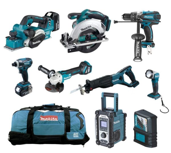Makita 18V Akku Werkzeug Set 11-teilig DKP181Z - Neu & Leistungsstark