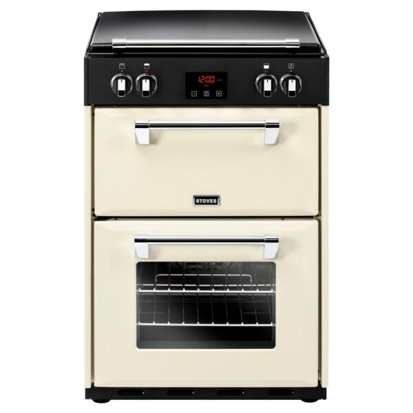 Richmond 600 EI Induktionsherd Creme/Chrom 60 cm - Elektrischer Standherd