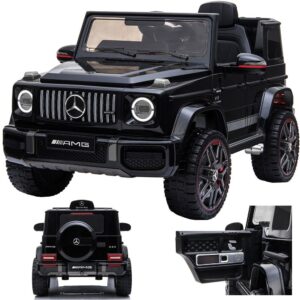 Mercedes-Benz G63 AMG V8 Biturbo Elektro Kinderauto Schwarz für Kinder