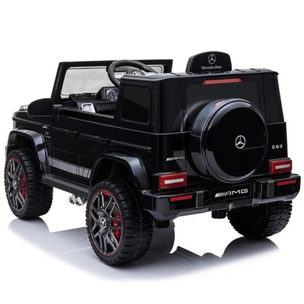 Mercedes-Benz G63 AMG V8 Biturbo Elektro Kinderauto Schwarz für Kinder - Image 2