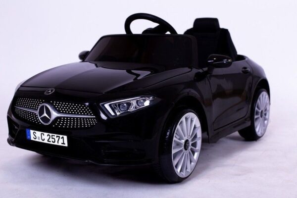 Mercedes CLS 350 Kinderelektroauto 12V 2 Motoren mit Musik Schwarz