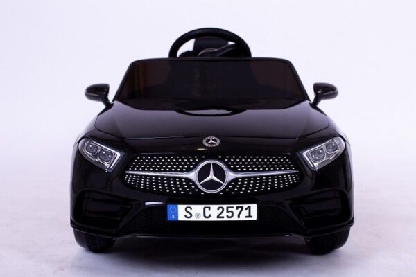 Mercedes CLS 350 Kinderelektroauto 12V 2 Motoren mit Musik Schwarz - Image 1