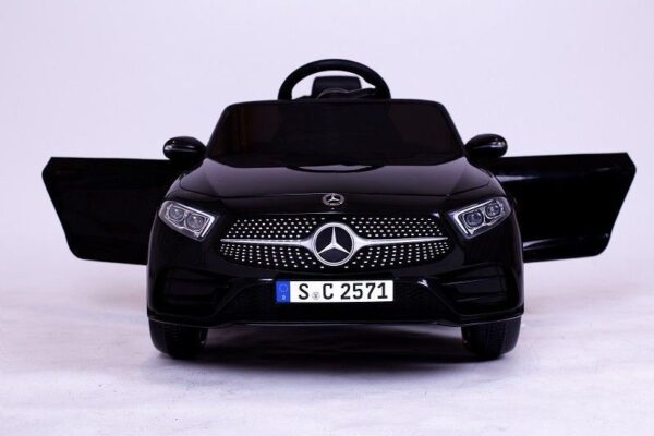 Mercedes CLS 350 Kinderelektroauto 12V 2 Motoren mit Musik Schwarz - Image 3