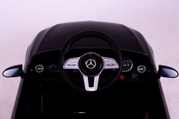 Mercedes CLS 350 Kinderelektroauto 12V 2 Motoren mit Musik Schwarz - Image 6