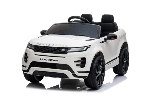 Range Rover Evoque Kinder SUV Elektroauto 12V Geländewagen Weiß