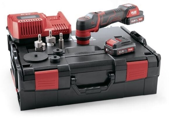 Flex Akku Polierer PXE 80 10.8-EC/2.5 Set - Leistungsstarkes Polierwerkzeug