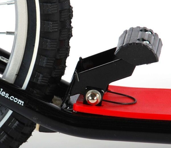 16 Zoll Kinderroller Kickroller Tretroller Schwarz für Jungen und Mädchen - Image 4