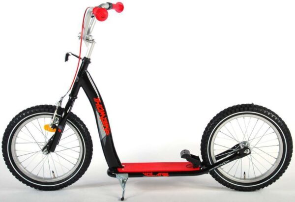 16 Zoll Kinderroller Kickroller Tretroller Schwarz für Jungen und Mädchen - Image 7