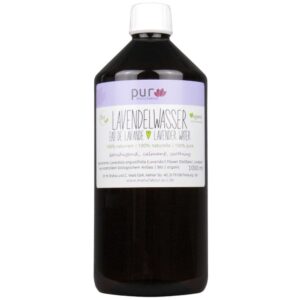 Bio Lavendelwasser 1000 ml - Naturrein & Pure Organic Lavender Water