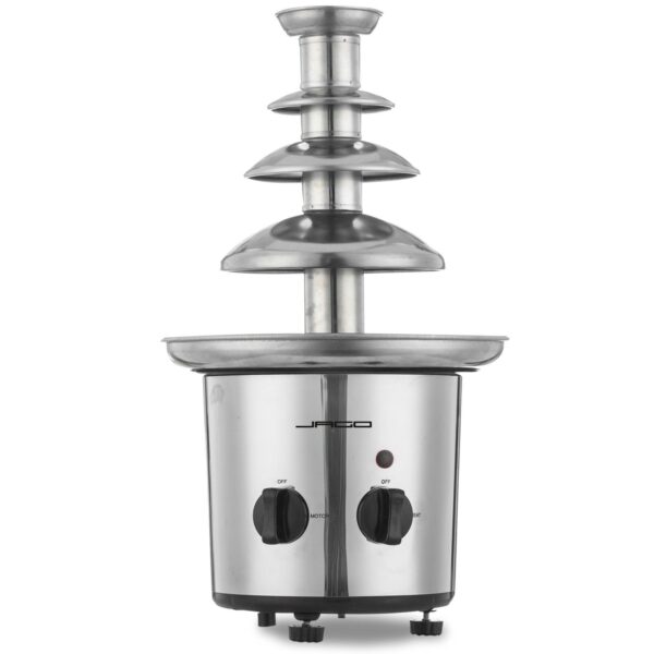 Jago® Edelstahl Schokoladenbrunnen 275W für Schokofondue und Schokofontäne - Image 11