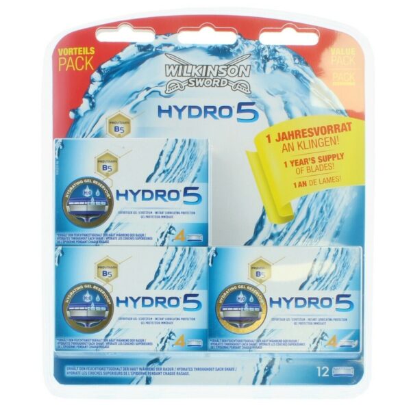 Wilkinson Sword Hydro 5 Rasierklingen 12 Stück neu in OVP - Image 1