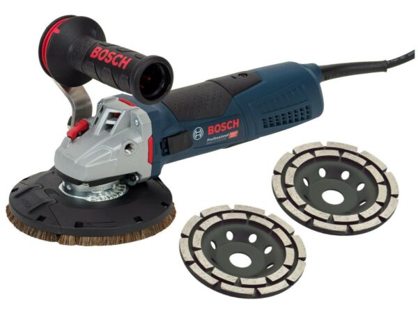 BOSCH Trongaard Betonschleifer-Set 1700W 125mm Sanierungsfräse Werkzeug
