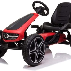 Mercedes Go Kart Kinderfahrzeug - Tretauto für kleine Rennfahrer