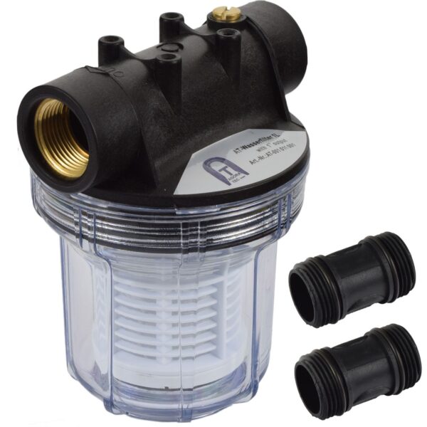 Hauswasserwerk 1" Vorfilter für Gartenpumpe und Kreiselpumpe