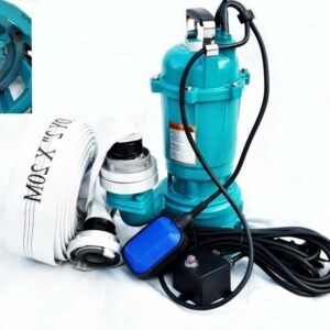 Fäkalienpumpe 550W Tauchpumpe für Schmutzwasser mit 20m C-Schlauch