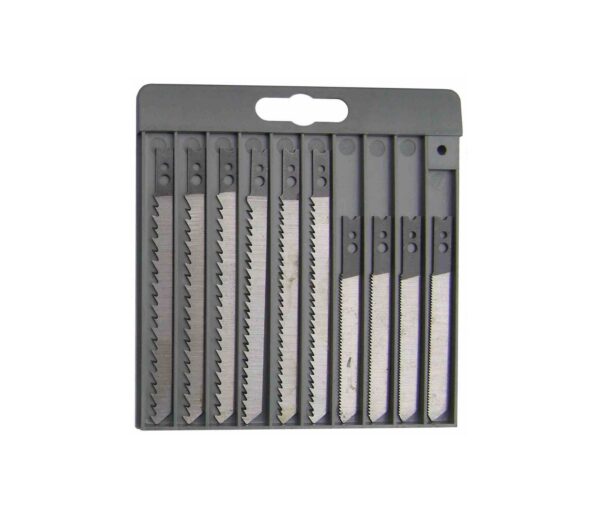 10er Set Stichsägeblätter für Holz & Metall - Kompatibel mit BLACK+DECKER