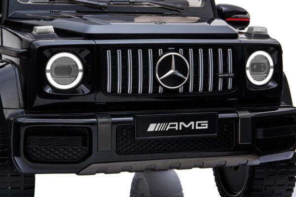 Elektro-Kinderauto Mercedes G 63 AMG 12V schwarz mit Musik, LED & RC - Image 3