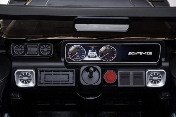 Elektro-Kinderauto Mercedes G 63 AMG 12V schwarz mit Musik, LED & RC - Image 6