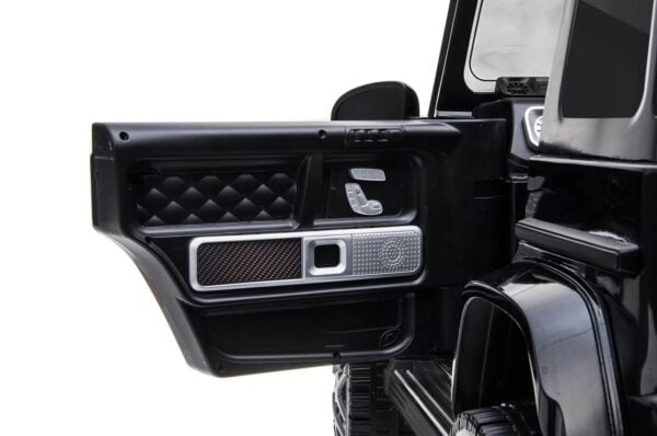 Elektro-Kinderauto Mercedes G 63 AMG 12V schwarz mit Musik, LED & RC - Image 7