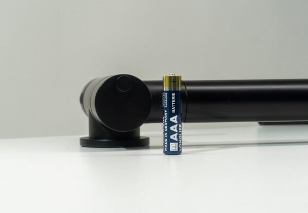 Schwarze matte Küchenarmatur klappbar auf 4,5 cm für Unterfenster - Image 7