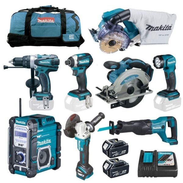 MAKITA 18V Akku Werkzeug Set mit Diamantschneider DCC500Z - Neu