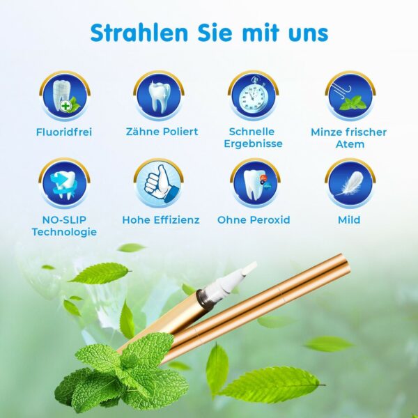 Zahnaufhellungsstift für strahlend weiße Zähne - Teeth Whitening Gel - Image 1