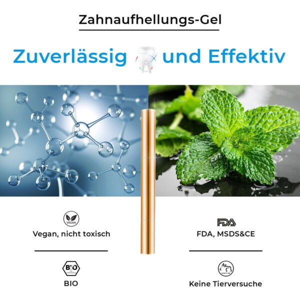Zahnaufhellungsstift für strahlend weiße Zähne - Teeth Whitening Gel - Image 3