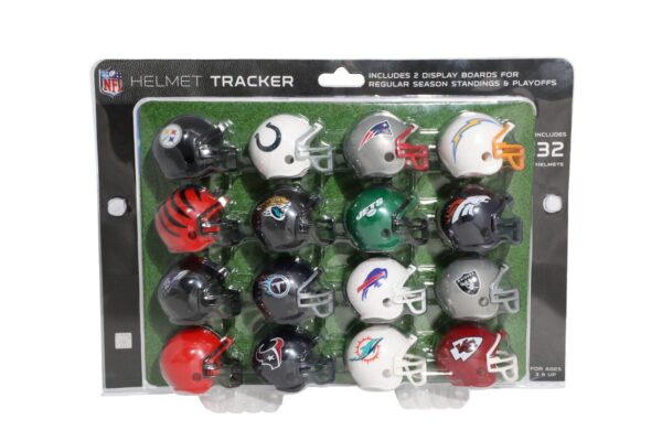 32-teiliges NFL Riddell Pocket Mini Tracker Set 2022 - Footballhelme - Image 3