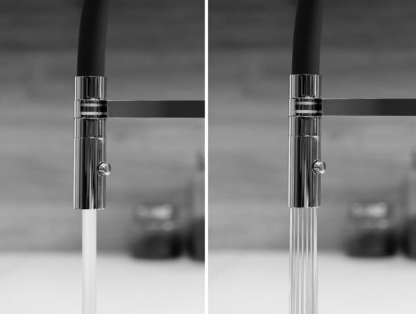 Küchenarmatur klappbar 6cm mit 2-Strahl Brause für Unterfenster-Vorfenster - Image 12