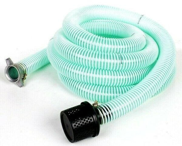 Benzin Wasserpumpe 6,5PS Gartenpumpe SET mit 3'' Motor und 2 Schläuchen - Image 5