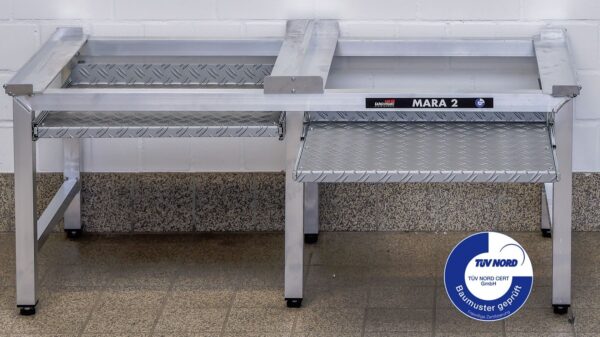 Waschmaschinenuntergestell Alu Mara 2 Premium mit 1.000 kg Traglast - Image 9