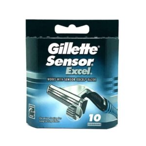Gillette Sensor Excel Rasierklingen - 10 Stück NEU in OVP