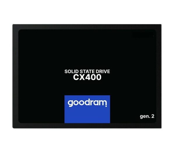 Goodram 128GB SSD CX400 GEN.2 SATA III 2,5" 3D NAND Festplatte - Image 1