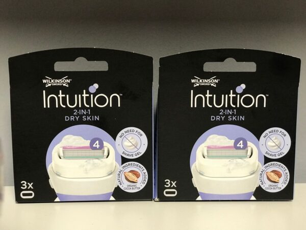 Wilkinson Intuition Dry Skin Rasierklingen 24x mit Cocoa Butter