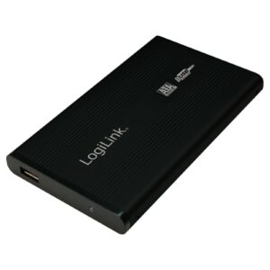 LogiLink 2,5" SATA Festplattengehäuse USB 2.0 für HDD & SSD - Neu