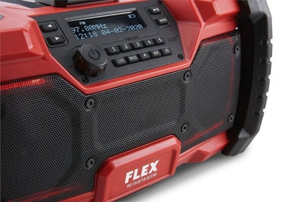 Flex Baustellenradio RD 230/18 mit Ladegerät & 2 Akkus - 521833