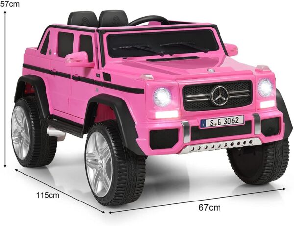 12V Mercedes-Benz Maybach Kinderauto mit Fernbedienung und MP3 Hupe - Image 14