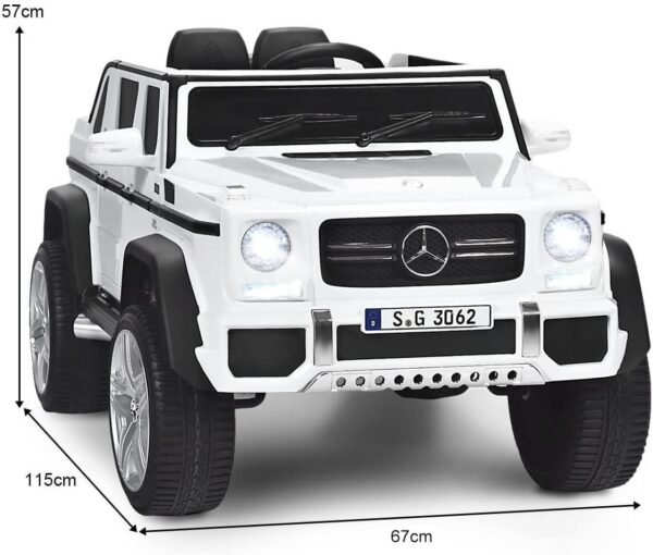 12V Mercedes-Benz Maybach Kinderauto mit Fernbedienung und MP3 Hupe - Image 19