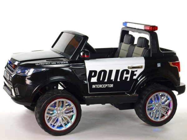 Polizei Gelände Truck 911 - 2 Sitzer Allrad Kinder Elektroauto 4x45W - Image 4