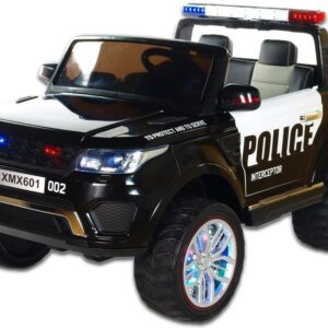 Polizei Gelände Truck 911 - 2 Sitzer Allrad Kinder Elektroauto 4x45W